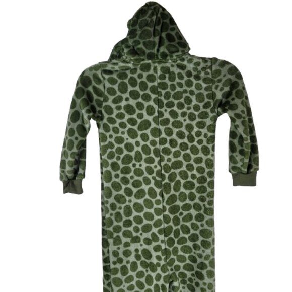 Jellifish Kids Green Dinosaur One Piece Pajamas Boys Size XS - Picture 7 of 10